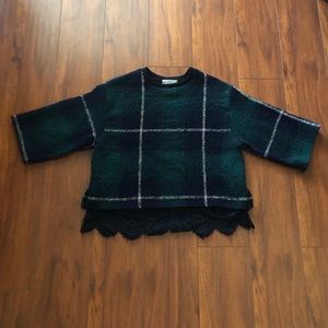 Adorable plaid shirt oversized fit